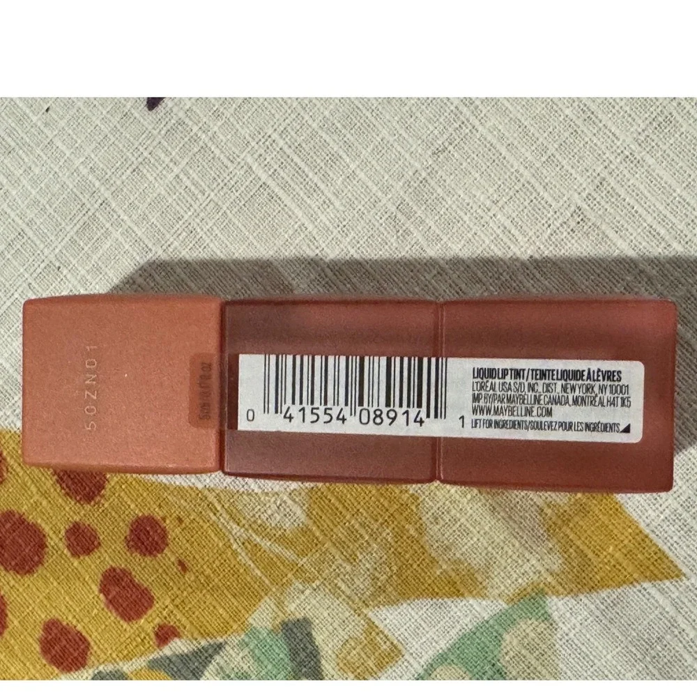 Maybelline Super Stay Teddy Tint Liquid Lip Tint 10 Current Mood Matte 0.17oz